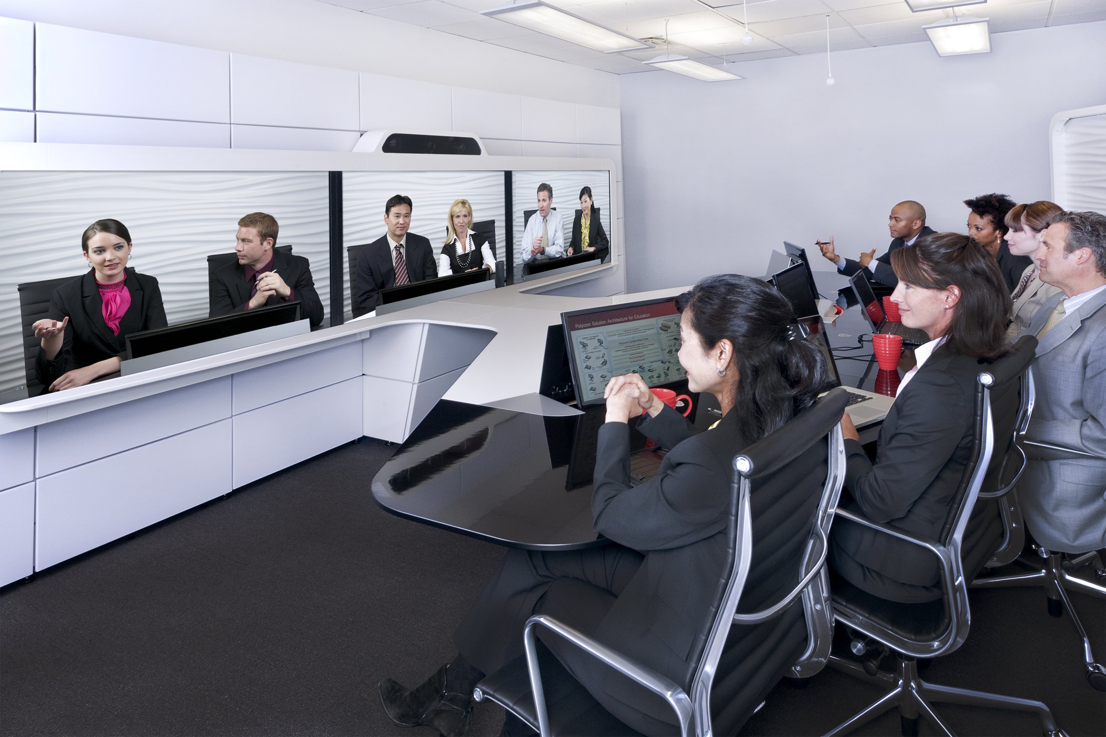 Polycom Brings ‘techno’ Styling to Telepresence Line