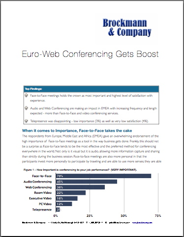 Euro-Web Conferencing Gets Boost