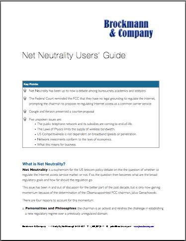 Net Neutrality Users Guide