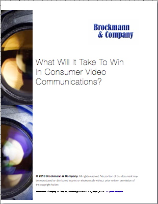 What Will it Take to Win in Consumer Video Communications?